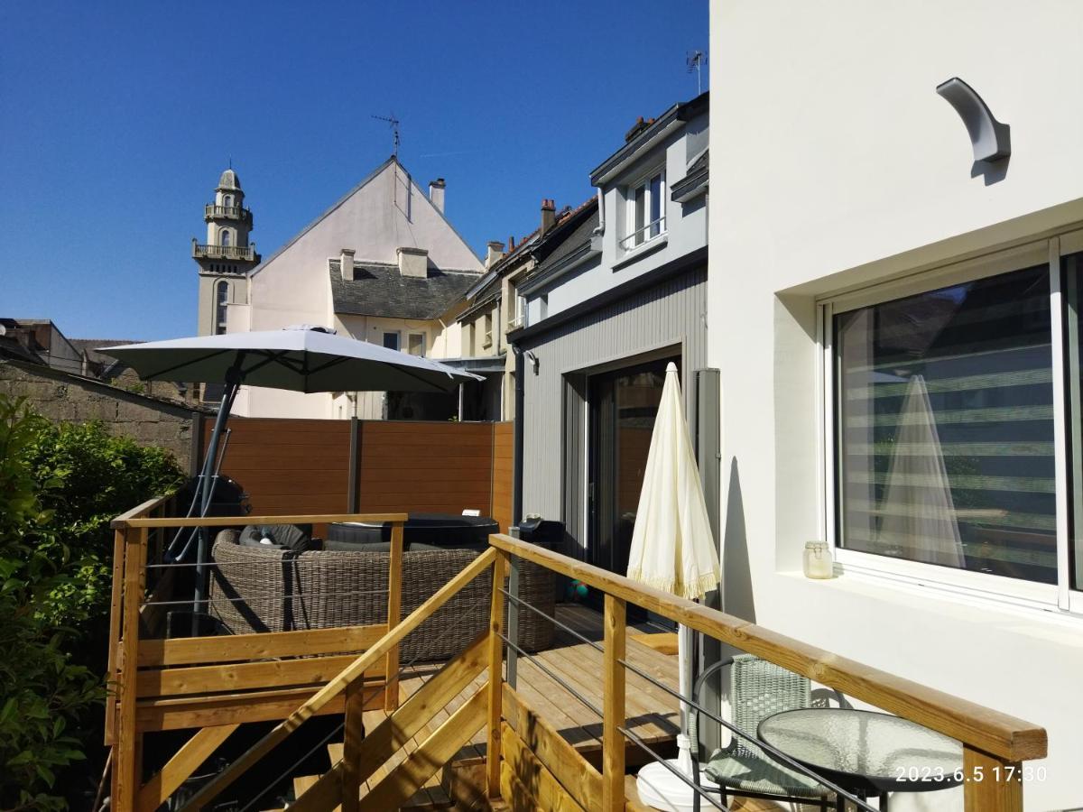 La Petite Perle De Quimper Acomodação com café da manhã Exterior foto